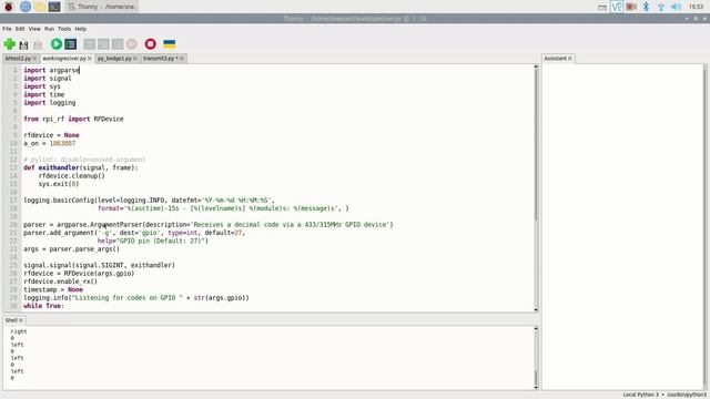 How to program a Raspberry pi transmitter and receiver with python смотреть онлайн