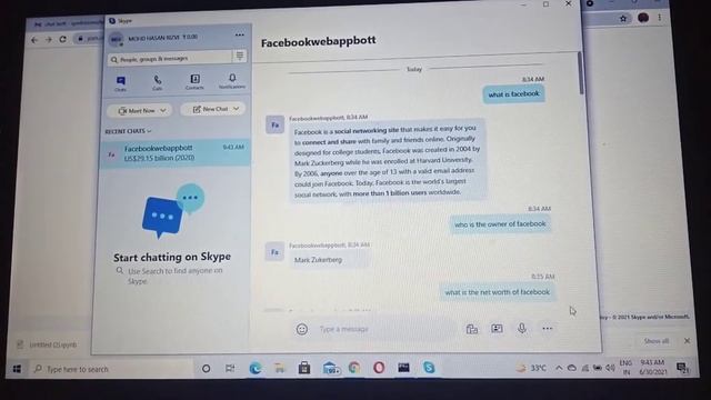 My first Project (Chat Bot) by Artificial Intelligence смотреть онлайн