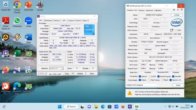 Review Asus A416K Intel Celeron N4500 Jasper Lake | Cpu-Z Gpu-Z Speccy смотреть онлайн