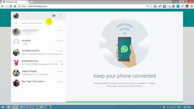 How to use WhatsApp Web Version from your PC or MAC смотреть онлайн