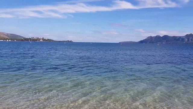 1k HD Puerto Pollensa Strand Panorama / beachview Port De Pollenca Oktober 2017 смотреть онлайн