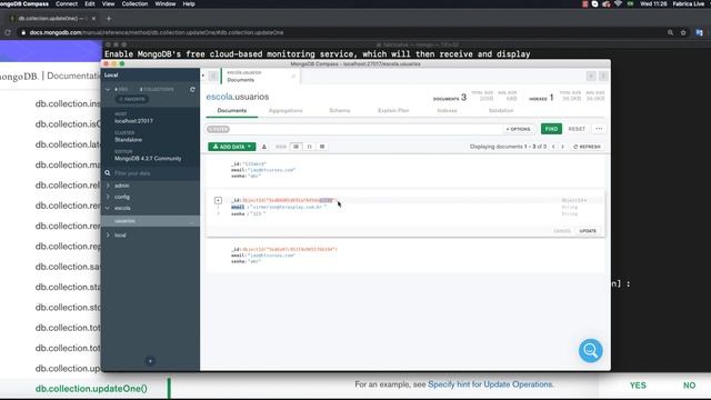 #20 NodeJs - UPDATE - Banco MongoDb смотреть онлайн