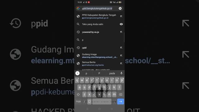 DEFACE POC E-LEARNING BAHAN DI KOMENTAR