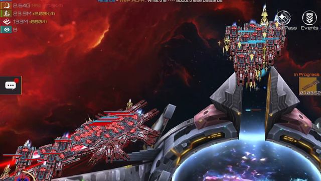 Nova Empire Intergalactic Kraken battle for ORCA 128 vs 125 смотреть онлайн