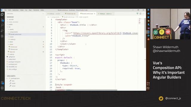 ConnectTech2021 - Shawn Wildermuth Vue’s Composition API: Why it’s Important смотреть онлайн