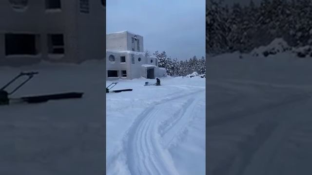 Мотобуксировщик Арктика мини. смотреть онлайн