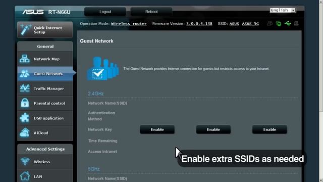ASUS router quick how-to: Multiple SSID tutorial смотреть онлайн
