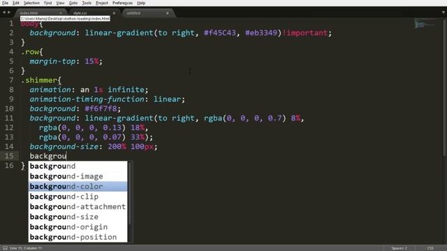 How To Create Skeleton Loading Animation With CSS | Pure CSS Skeleton Loading Animation смотреть онлайн