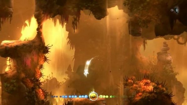 How to break the Breakable Walls (Ceiling and Vertical Walls) - Ori And The Blind Forest Gameplay
