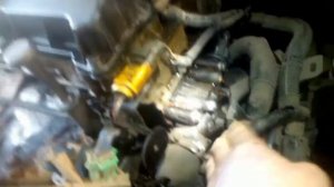 ситроен C4 устраняем течь антифриза