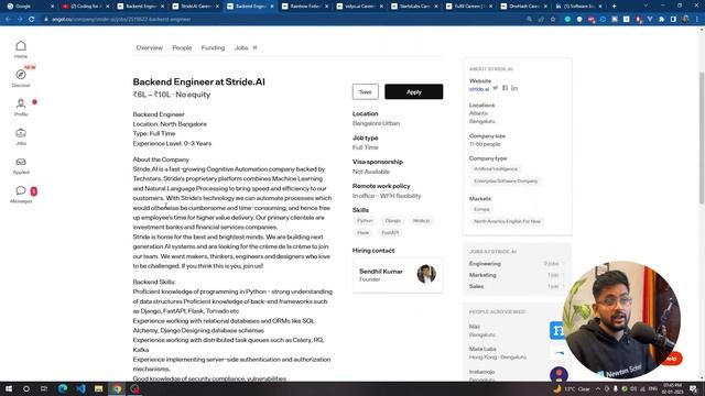 Companies Hiring Remote DEVELOPERS salary UPTO 20 LPA смотреть онлайн