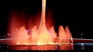 Поющие фонтаны в Олимпийском парке