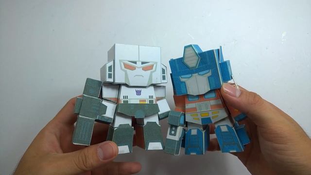 Transformer: Optimus Prime và Megatron. Tự làm Mô Hình Robot Biến Hình Bằng Giấy смотреть онлайн