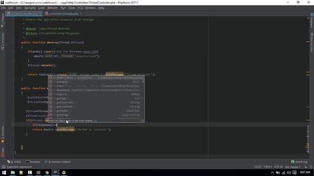 Ajaxifying Mark as Solution : Forum website in Laravel смотреть онлайн