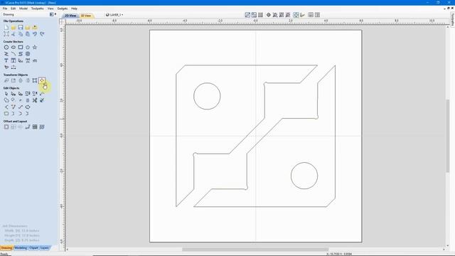 Importing DXF Files - Part 5 - Vectric For Absolute Beginners смотреть онлайн