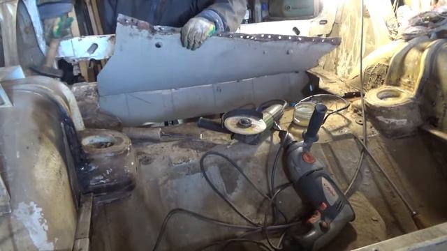 Гнилое ведро ч.2: Сварка задней части. НИВА.