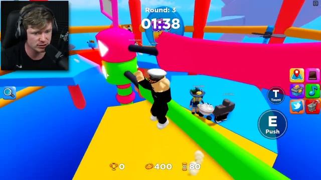 BECOMING THE BEST ROBLOX FALL GUYS PLAYER EVER | Roblox -SlipBlox смотреть онлайн