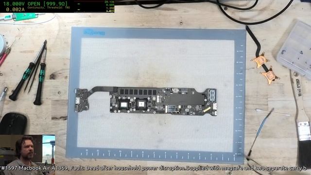 #1597 - Against my better judgement, I'm going to try fix a Macbook Air A1369 that has no power смотреть онлайн