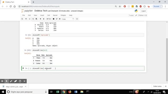 Filtrando linhas e colunas em uma tabela (Python para Machine Learning - Aula 14) смотреть онлайн