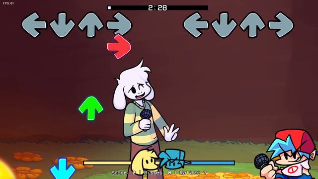 FNF: His Mod V3 (VS Asriel)