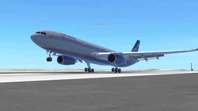 Aeroflot landing SVO-JFK смотреть онлайн