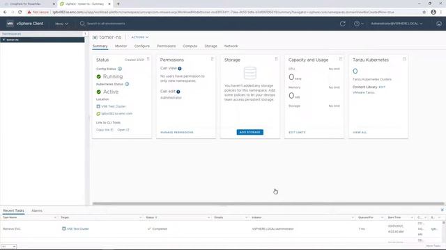Dell Technologies PowerMax integration with VMware Tanzu Kubernetes Grid смотреть онлайн