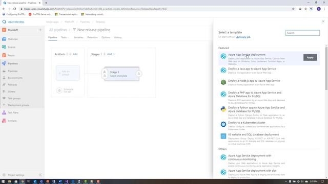 How to setup a build and release pipeline with Azure DevOps and Azure App Services смотреть онлайн