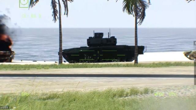 Look! How an American Turbo-Powered Tank Easily Destroyed Dozens of Russian Tanks - Arma 3 смотреть онлайн