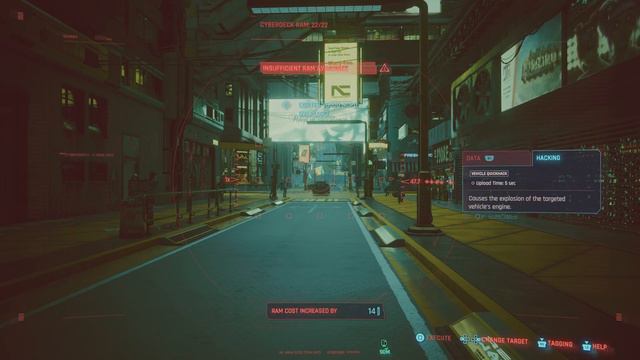 Destroyed police car - BUG - PS5 Update 2.0 - Cyberpunk 2077 смотреть онлайн