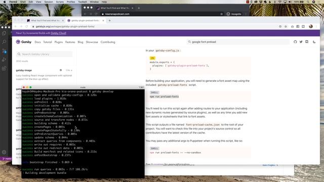 How to use the Gatsby plugin "gatsby-plugin-preload-fonts" to preload fonts смотреть онлайн