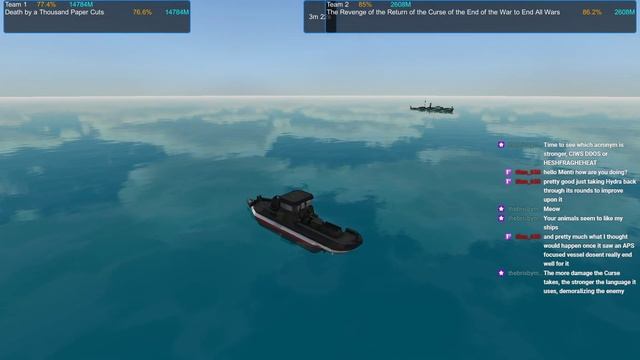 Frigate Fracas E26 Paper Cuts vs Curse | From The Depths смотреть онлайн