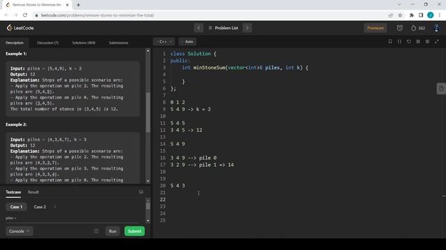 1962.Remove Stones to Minimize the Total | Priority Queue | Sort | TC - O(N + K * log N) | SC - O(N смотреть онлайн