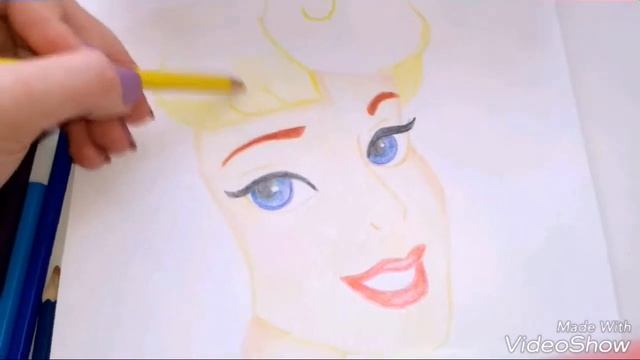 Как нарисовать спящую красавицу/How to draw sleeping deautry смотреть онлайн