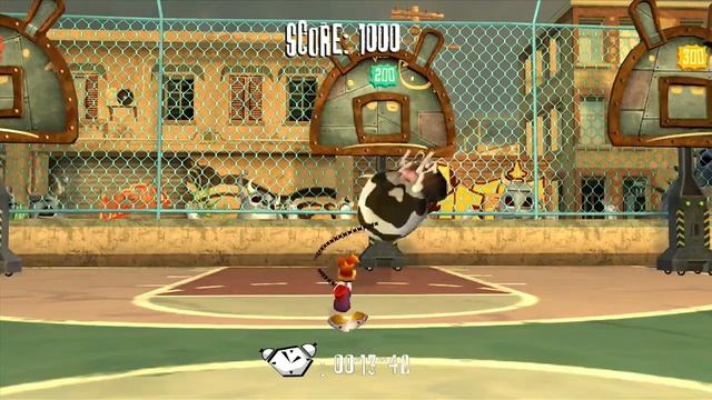Rayman Raving Rabbids Walkthrough Bunnies Don‘t Like Basketball смотреть онлайн