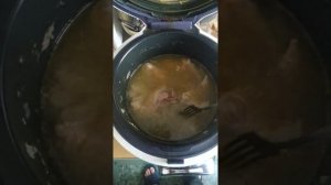 Готовим с MOULINEX Cook4Me старую курицу в режиме холодец! 2часть