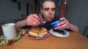 МУКБАНГ/АСМР  ПЕЧЕНЬЕ - ChocoPie/КРУАССАН/CROISSANTS 7DAYS/ЙОГУРТ/ВАФЛИ/ЧАЙ/ EATING/ASMR/Mukbang#416