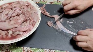 Натуральная оболочка для домашней колбасы.