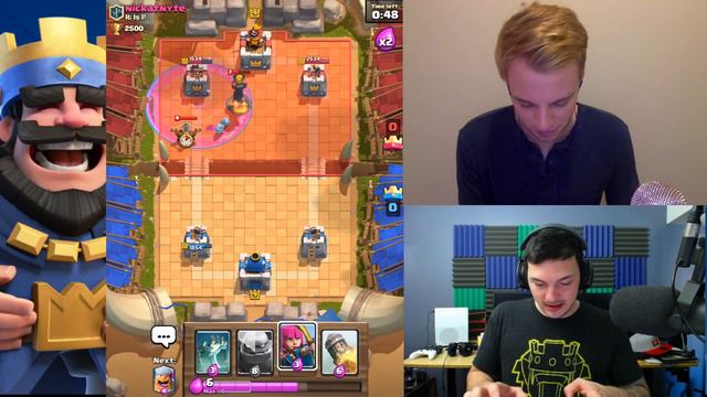 Clash Royale - TORNADO! New Card Gameplay (feat. Nickatnyte) смотреть онлайн