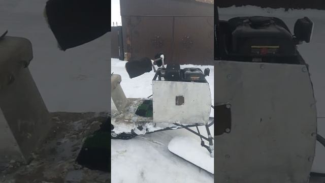Самодельный снегоход(улучшенная модель) смотреть онлайн