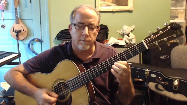 Ken Karsh - LR Baggs Anthem Guitar Pickup Test смотреть онлайн