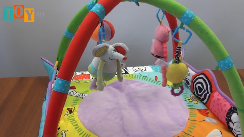 Игрушка Таф Тойс (Taf Toys) Коврик с дугами 90х90 смотреть онлайн