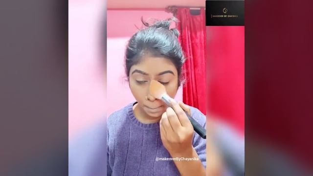 Makeup Step By Step With Product Name | Self Makeup Step By Step For Weddings Party смотреть онлайн