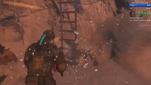 Dead Space 3 Awakened NG+ Speedrun 12:08 смотреть онлайн