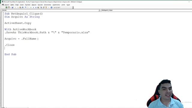Excluir Copia de Arquivo com Macro VBA, Copiar Plan de Arquivo Excel com Macro VBA, Kill excluir VB смотреть онлайн