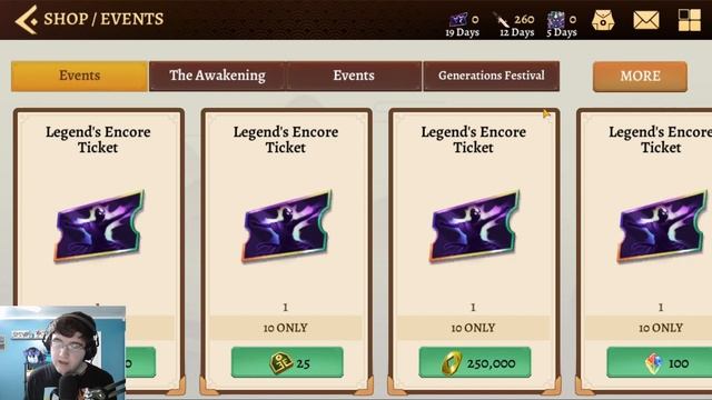 LEGEND'S ENCORE EVENT - Avatar Generations смотреть онлайн