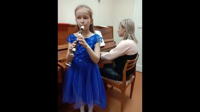 Green Sleeves.Olga Briukhova (recorder), Anna Opolskaya (piano) смотреть онлайн