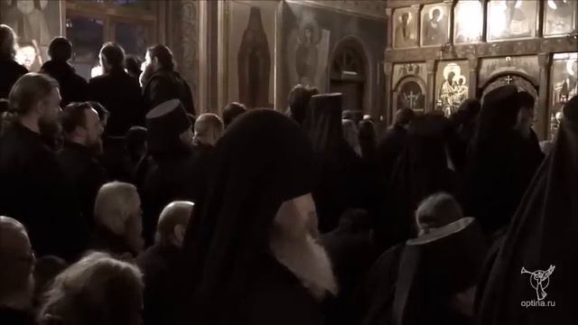 Orthodox Christian Great Schema Monk attends Divine Worship смотреть онлайн