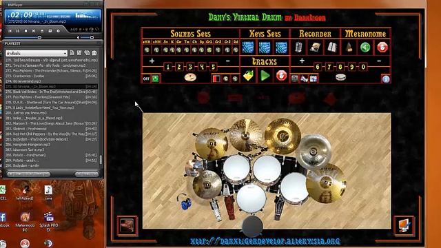 Mhz - Dany's Virtual Drum 2 - In Bloom - Nirvana смотреть онлайн