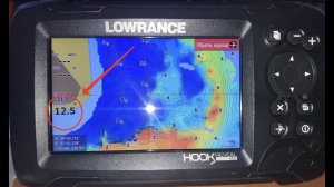 настраиваем отображение электропитания на эхолоте LOWRANCE HOOK REVEAL