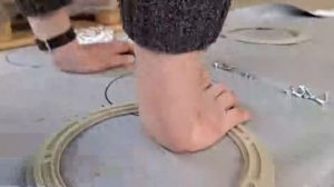 Вырезаем лунки самостоятельно! Пол ПВХ для зимней палатки ! Пол 230-230 и Палатка Медведь куб 4 215